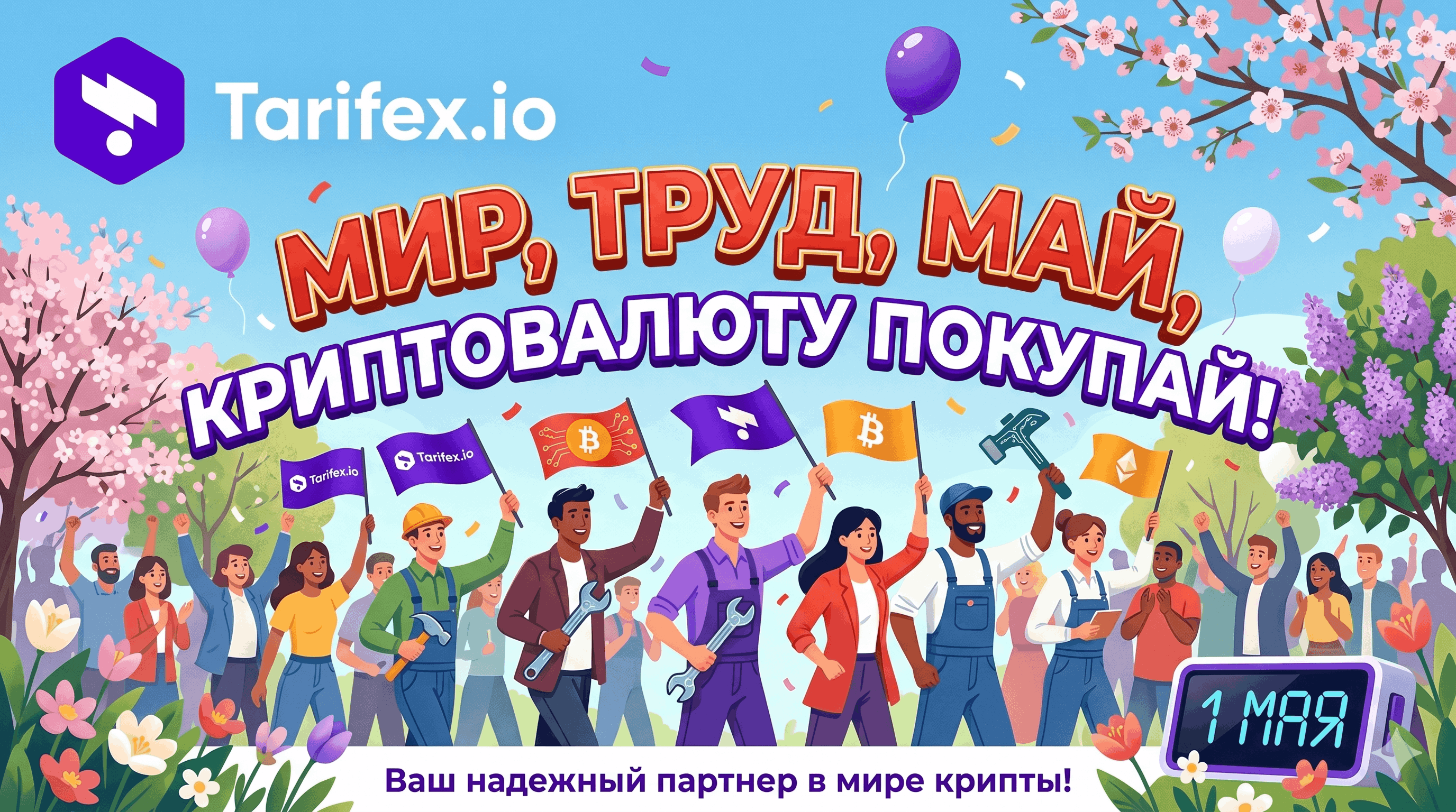 Мир! Труд! Май!