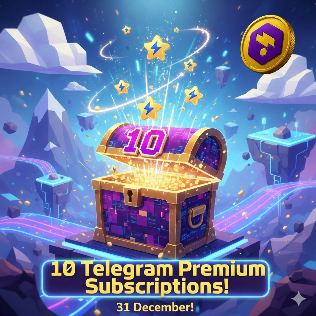 **New Year Giveaway for All Subscribers of Our Telegram Channel!**