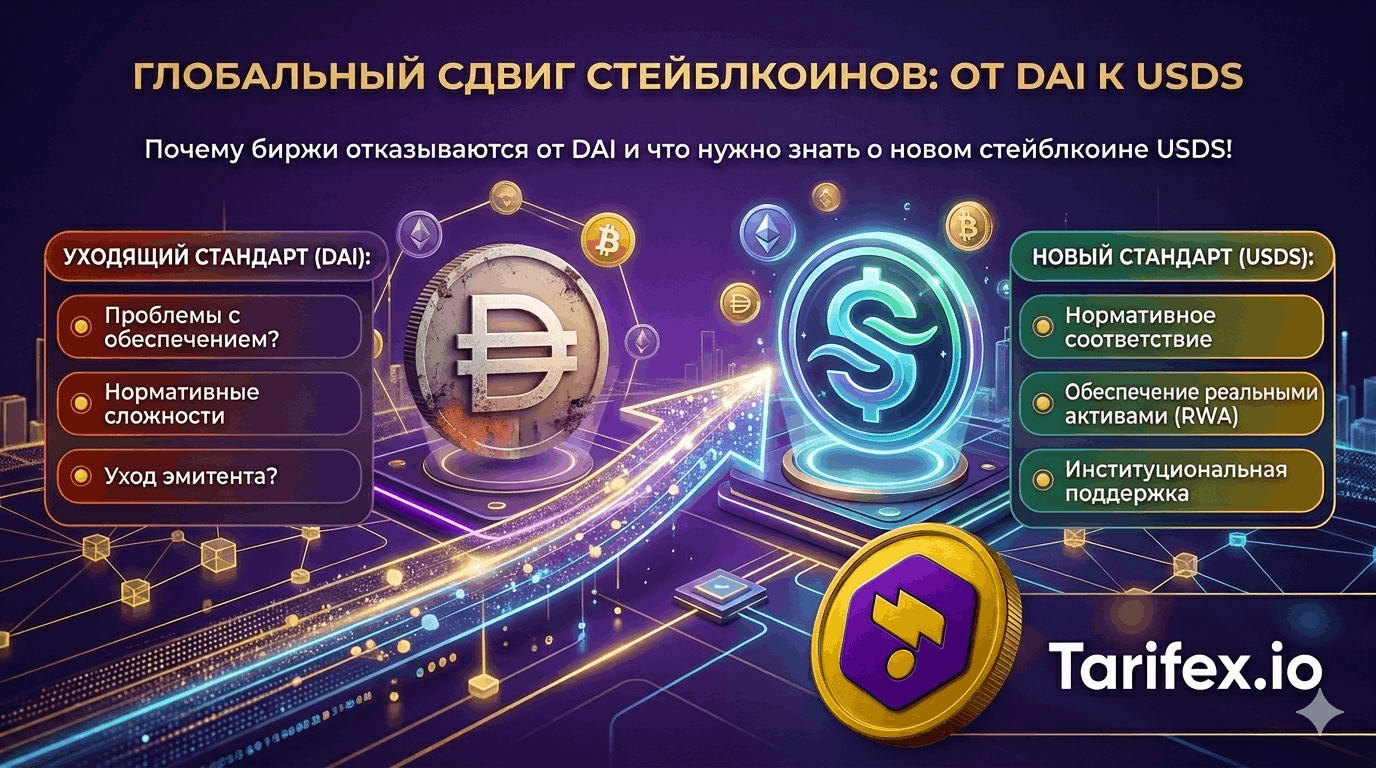 Почему биржи отказываются от DAI и что нужно знать о новом стейблкоине USDS