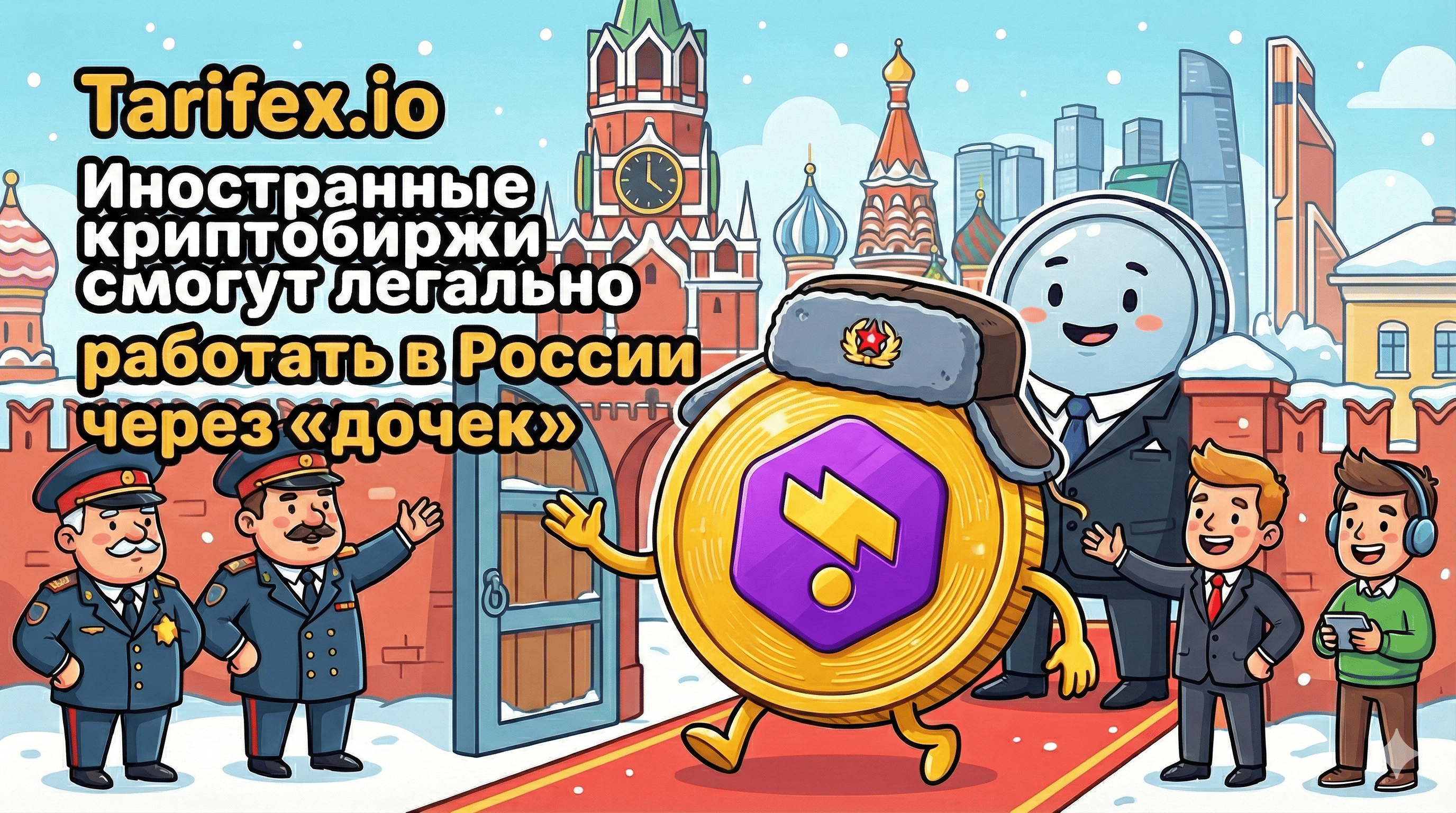 Foreign cryptocurrency exchanges will be able to legally operate in Russia through subsidiaries.