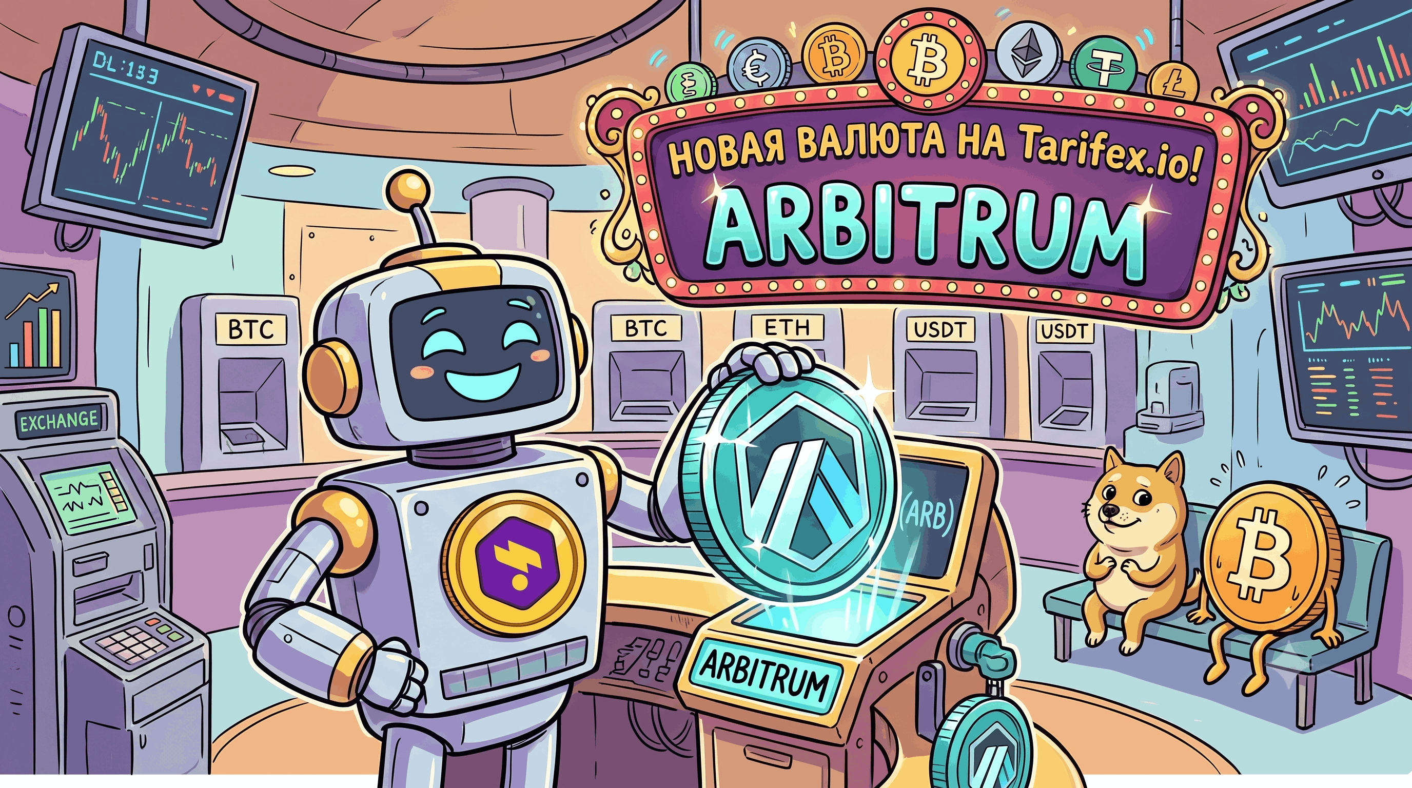 Tarifex.io открывает шлюзы для Arbitrum!