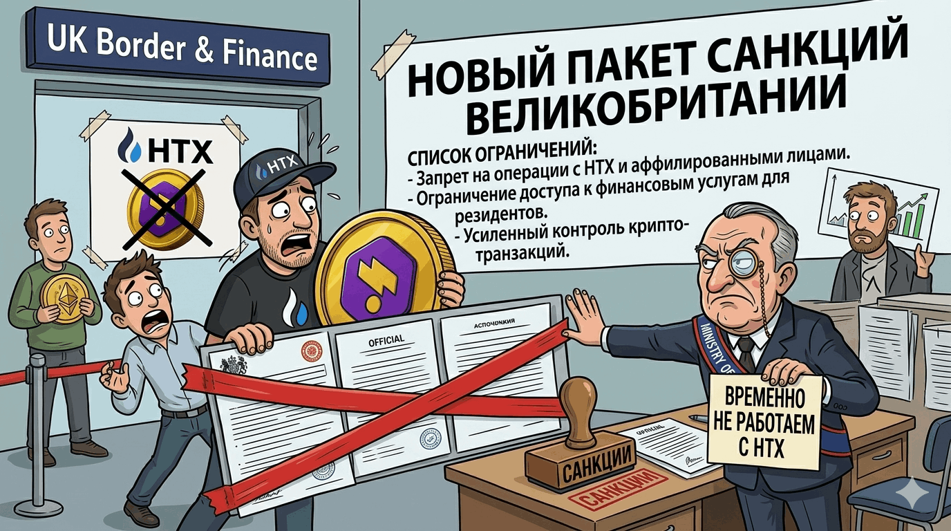 Новый пакет санкций Великобритании!