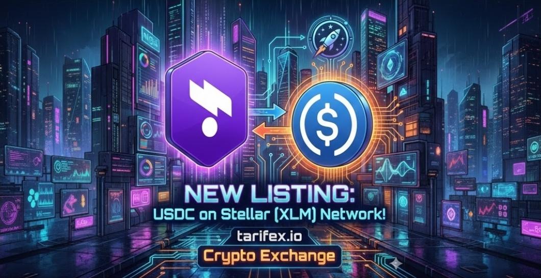 Here is the translation into English: A new step: tarifex.io has added support for USD Coin (USDC) on the Stellar network.